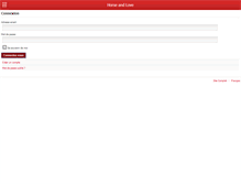 Tablet Screenshot of horseandlove.com